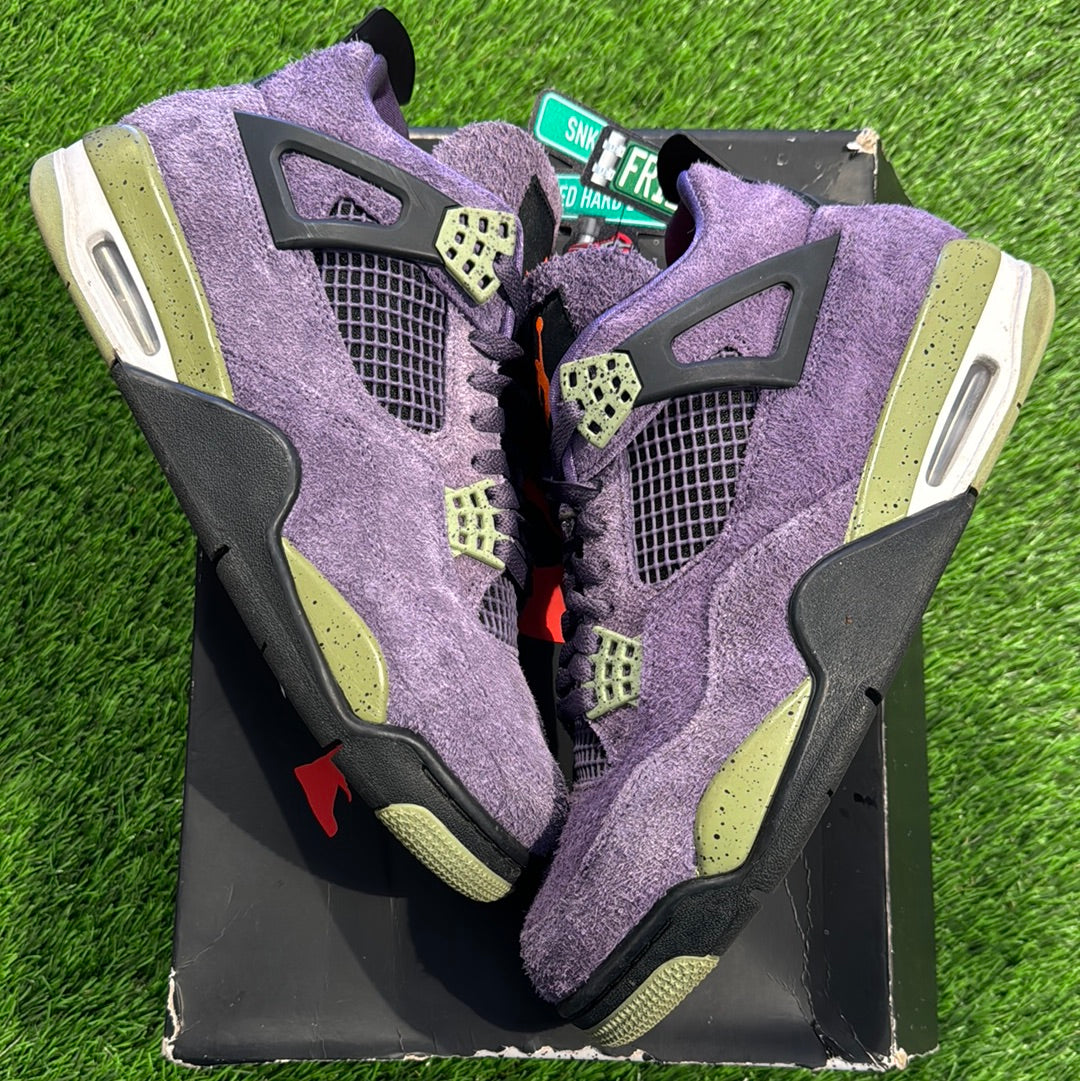 Wmns Air Jordan 4 Retro 'Canyon Purple'