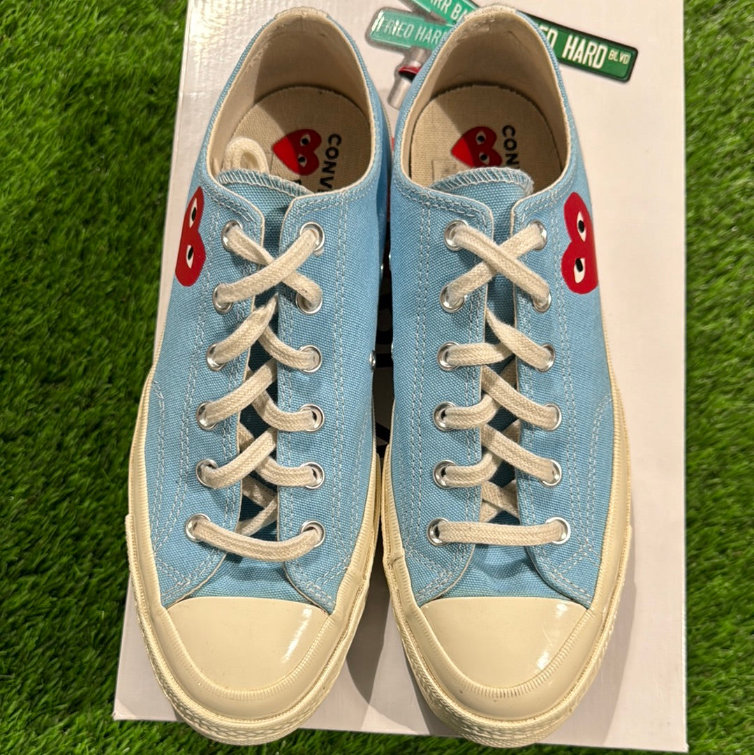 Comme des Garçons PLAY x Chuck 70 Low 'Bright Blue'