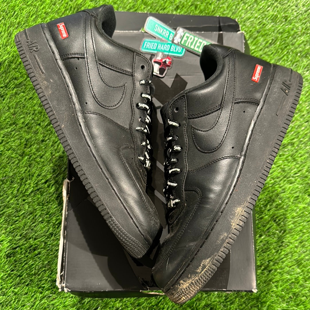 Supreme x Air Force 1 Low 'Box Logo - Black'