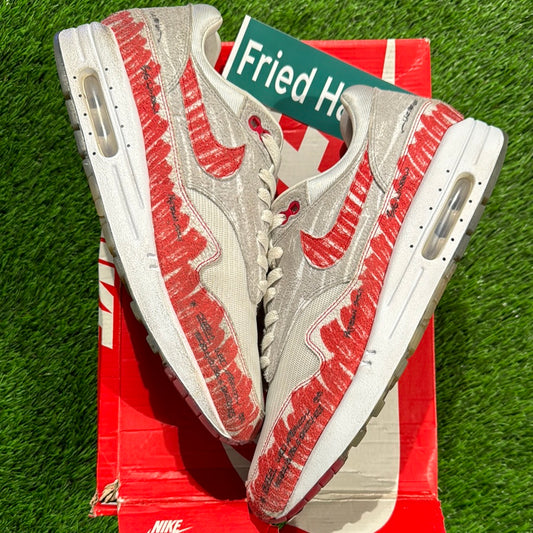 Air Max 1 'Sketch To Shelf - University Red'