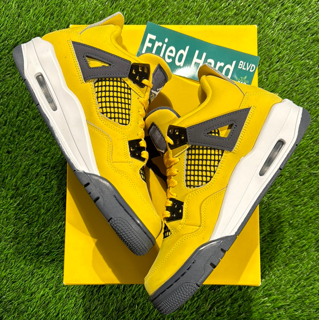 Air Jordan 4 Retro GS 'Lightning' 2021