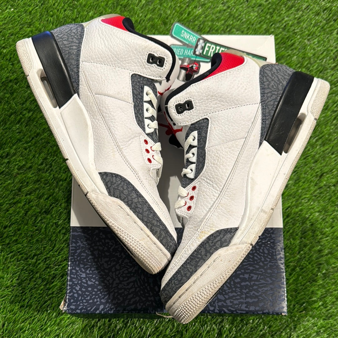 Air Jordan 3 Retro Denim SE 'Fire Red'