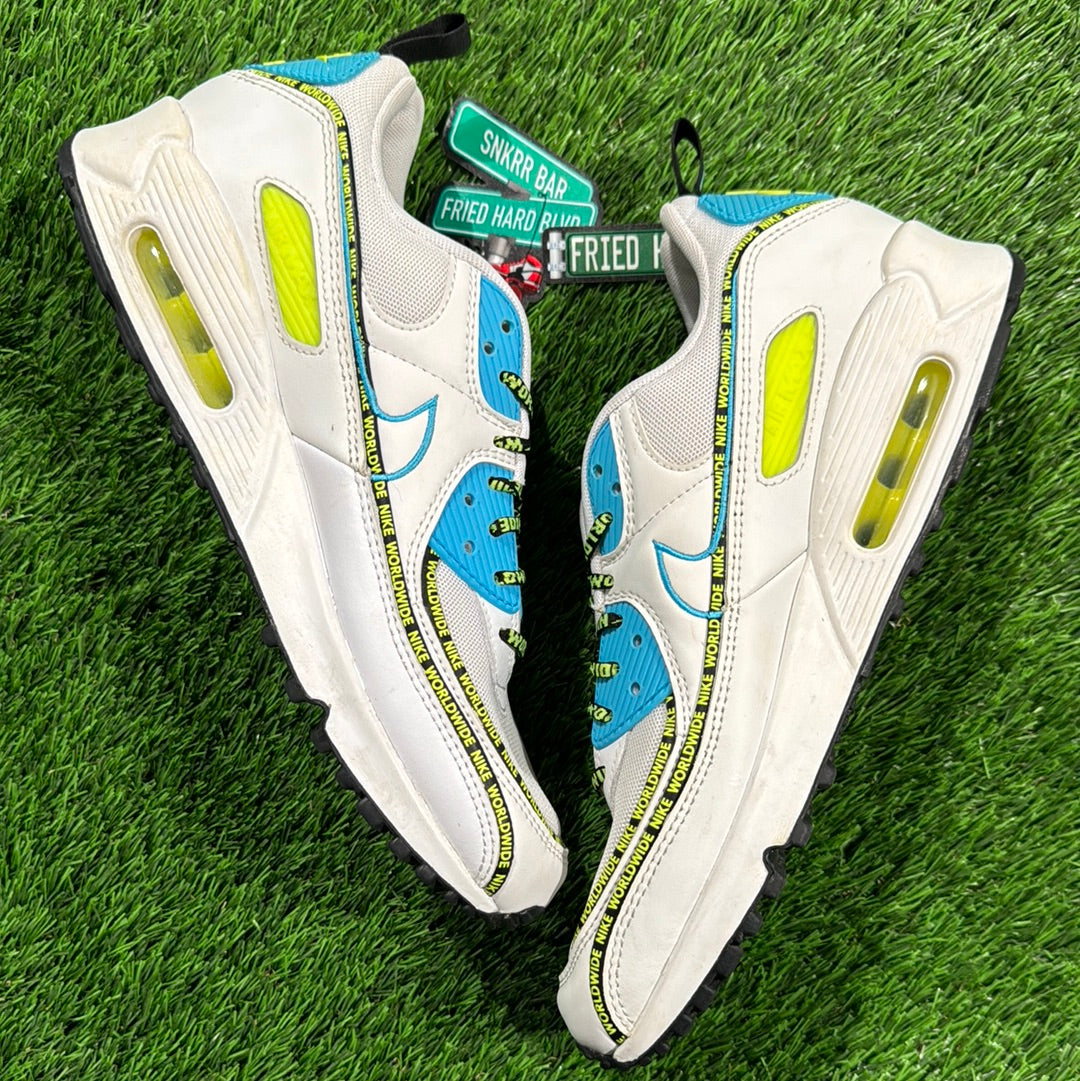 Air Max 90 SE 'Worldwide Pack - Blue Fury Volt'