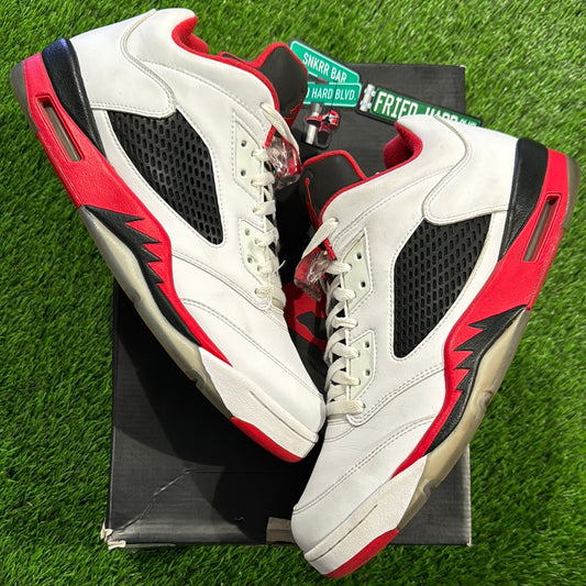 Air Jordan 5 Retro Low 'Fire Red' 2016