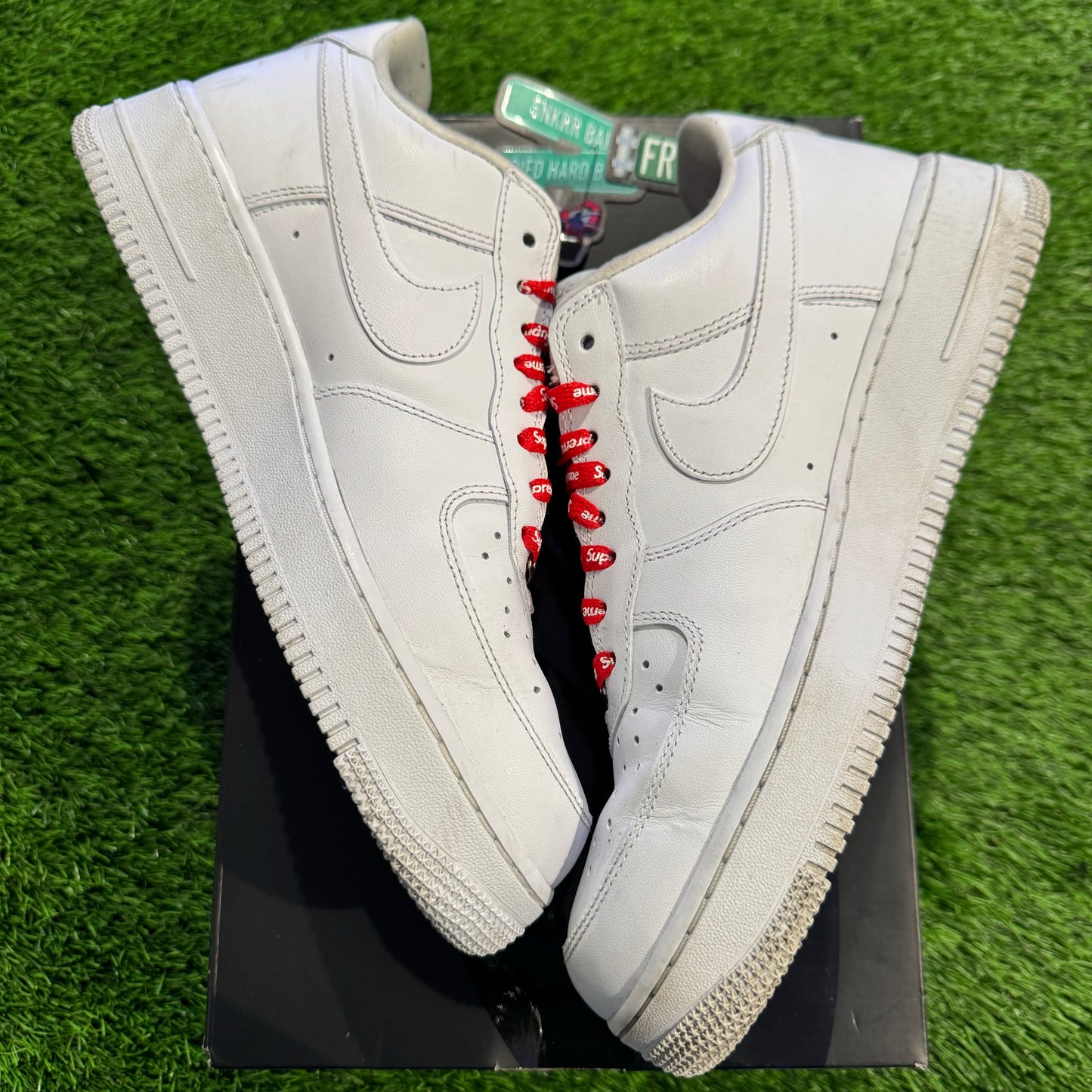 Supreme x Air Force 1 Low 'Box Logo - White'