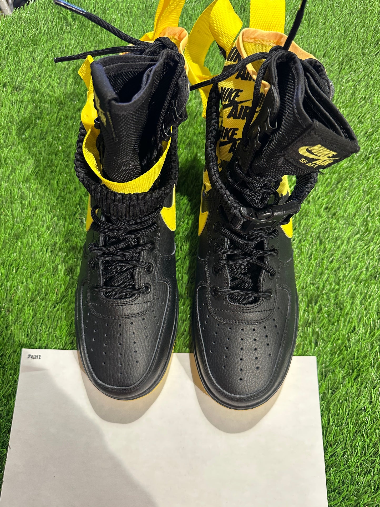 Nike SF Air Force 1 High Black Dynamic Yellow