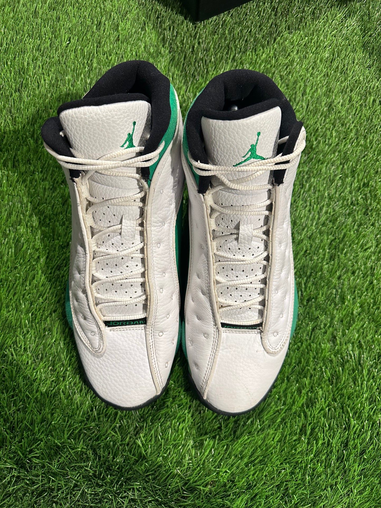 Jordan 13 Retro White Lucky Green