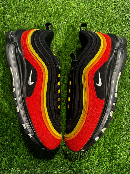 Nike Air Max 97 Black Chile Red Magma Orange