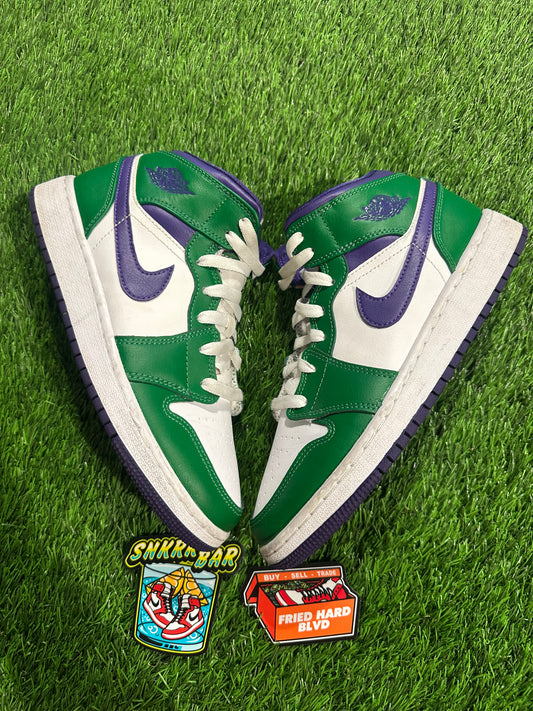 Jordan 1 Mid Incredible Hulk (GS)