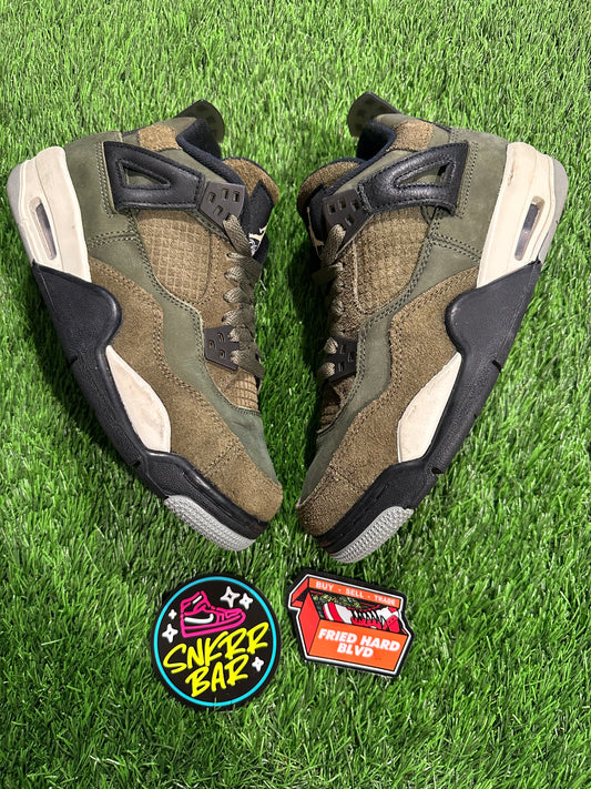 Jordan 4 Retro SE Craft Medium Olive (GS)