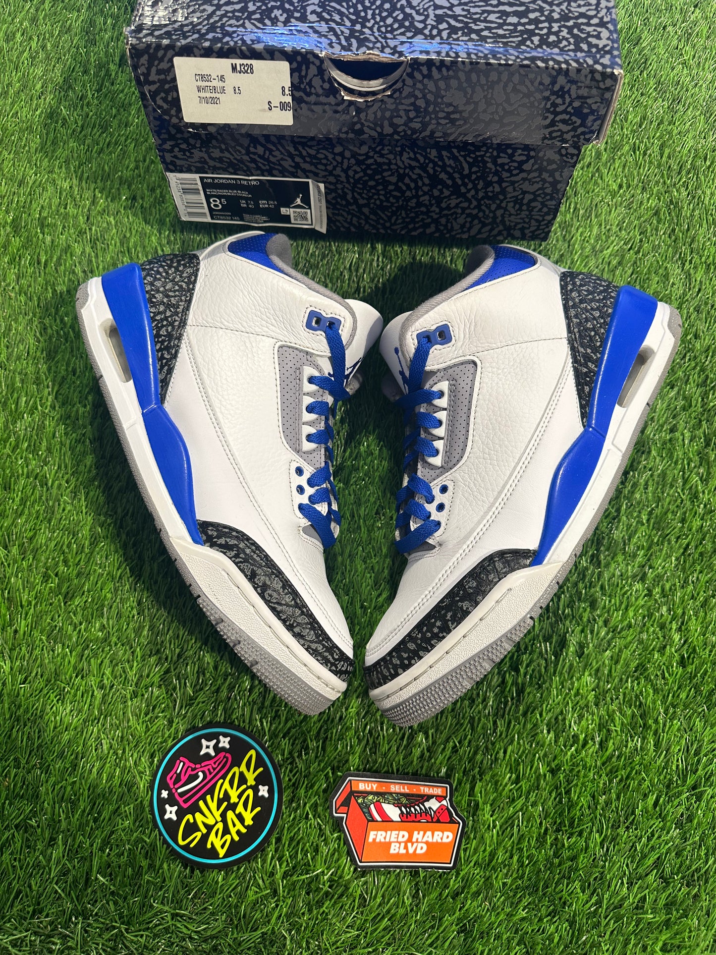 Jordan 3 Retro Racer Blue