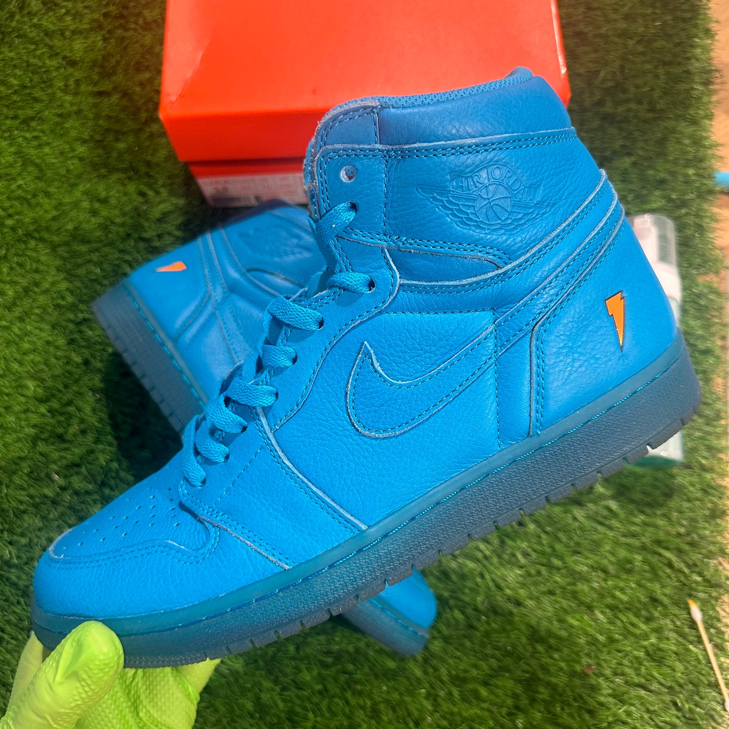 Jordan 1 Retro High Gatorade Blue Lagoon