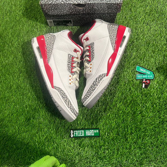 Jordan 3 Retro Cardinal Red