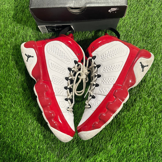 Jordan 9 Retro White Gym Red (GS)