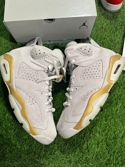 Jordan 6 Retro Craft Paris Olympics Pearl