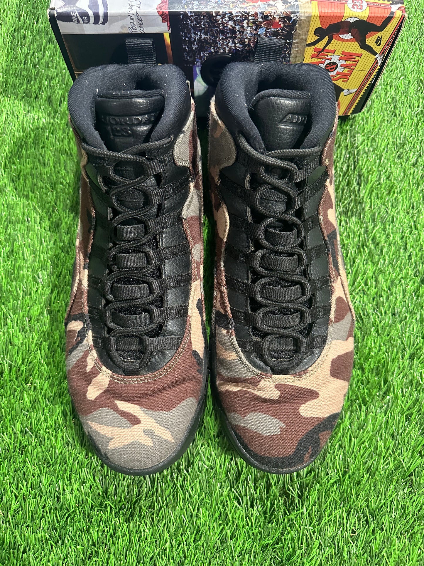 Jordan 10 Retro Woodland Camo