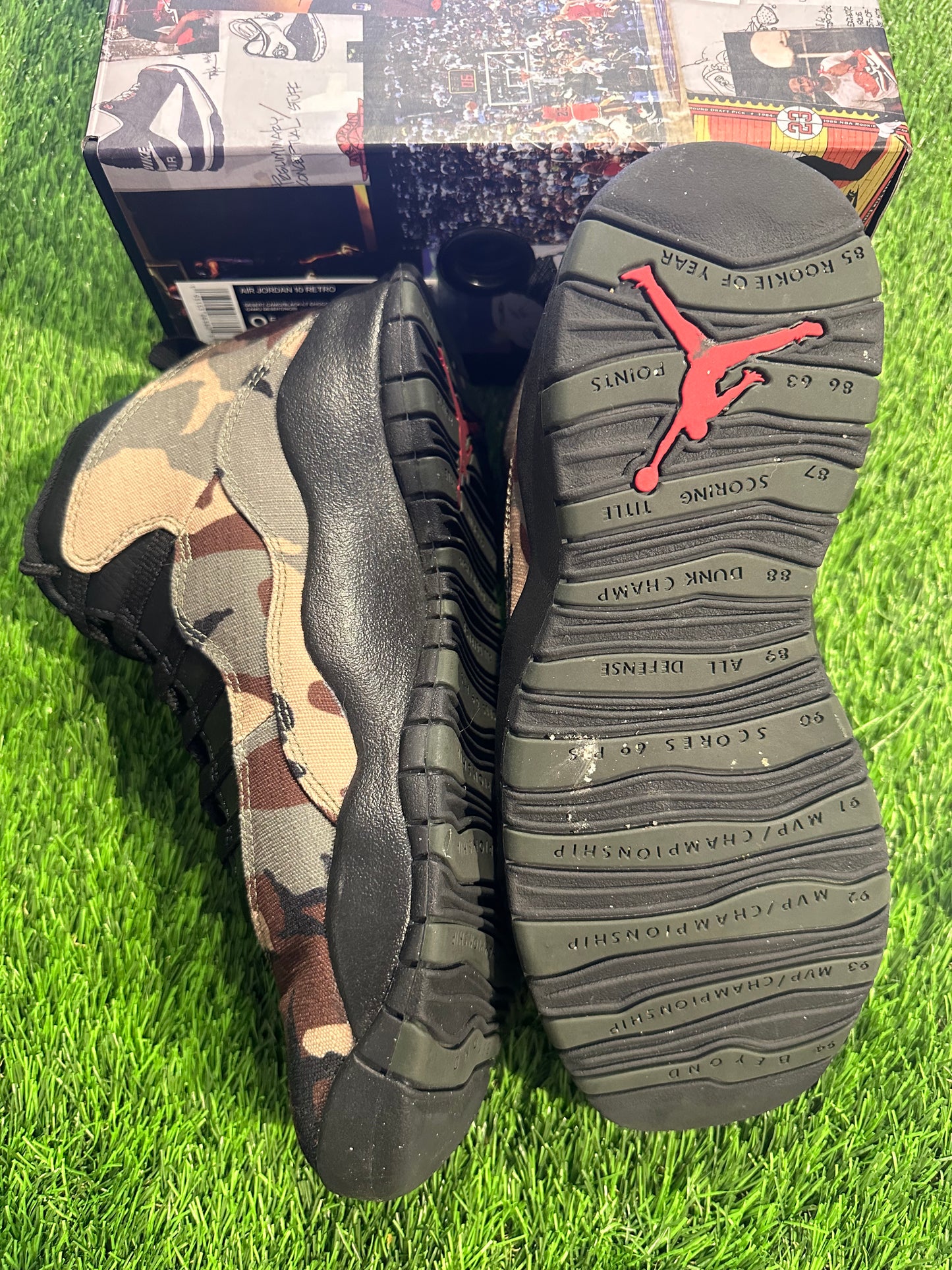 Jordan 10 Retro Woodland Camo