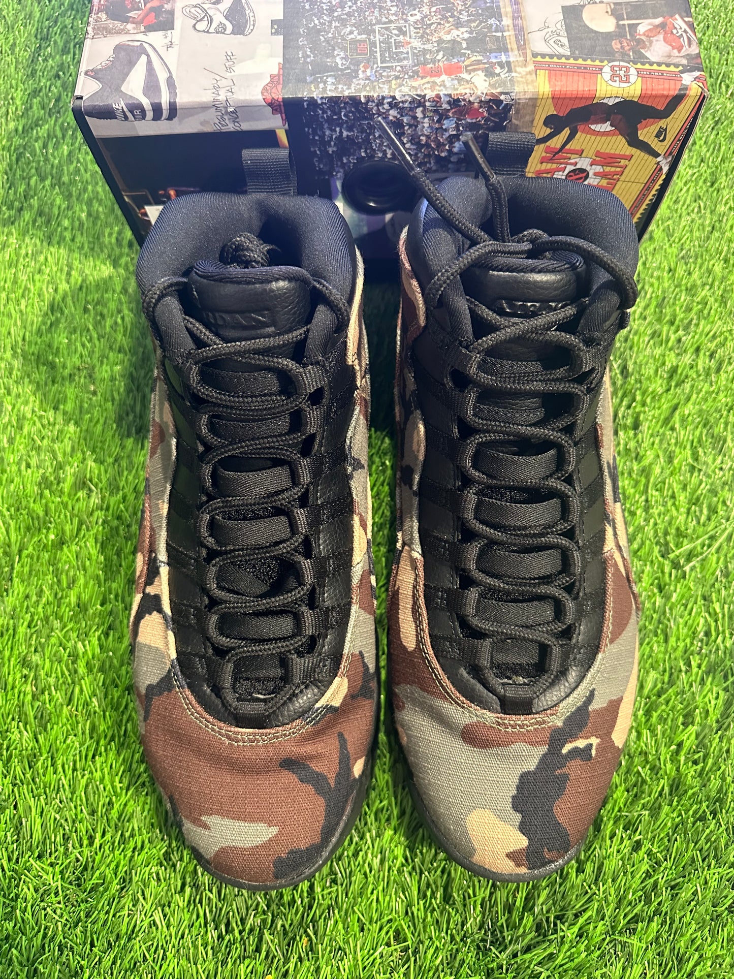 Jordan 10 Retro Woodland Camo