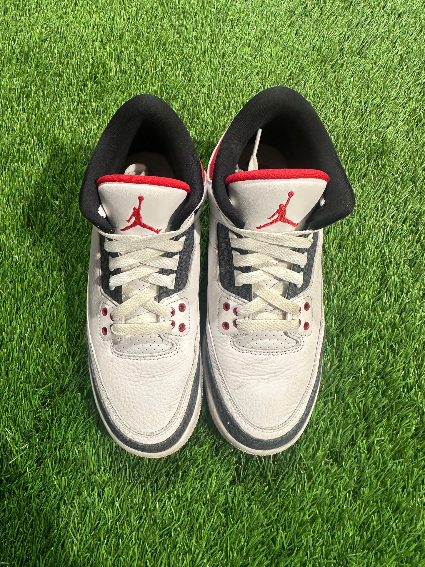 Jordan 3 Retro SE Fire Red Denim (GS)