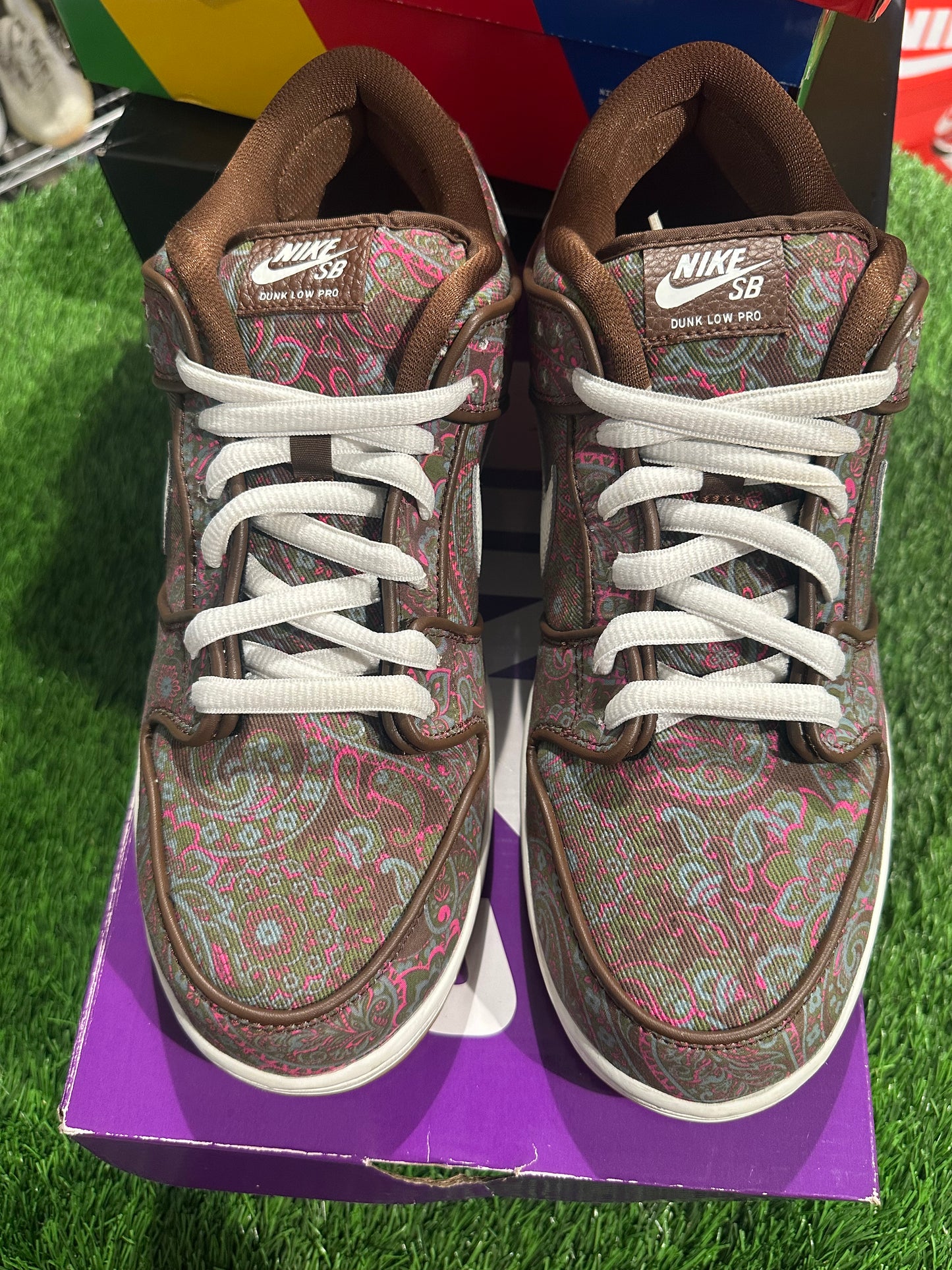 Nike SB Dunk Low Pro Paisley Brown