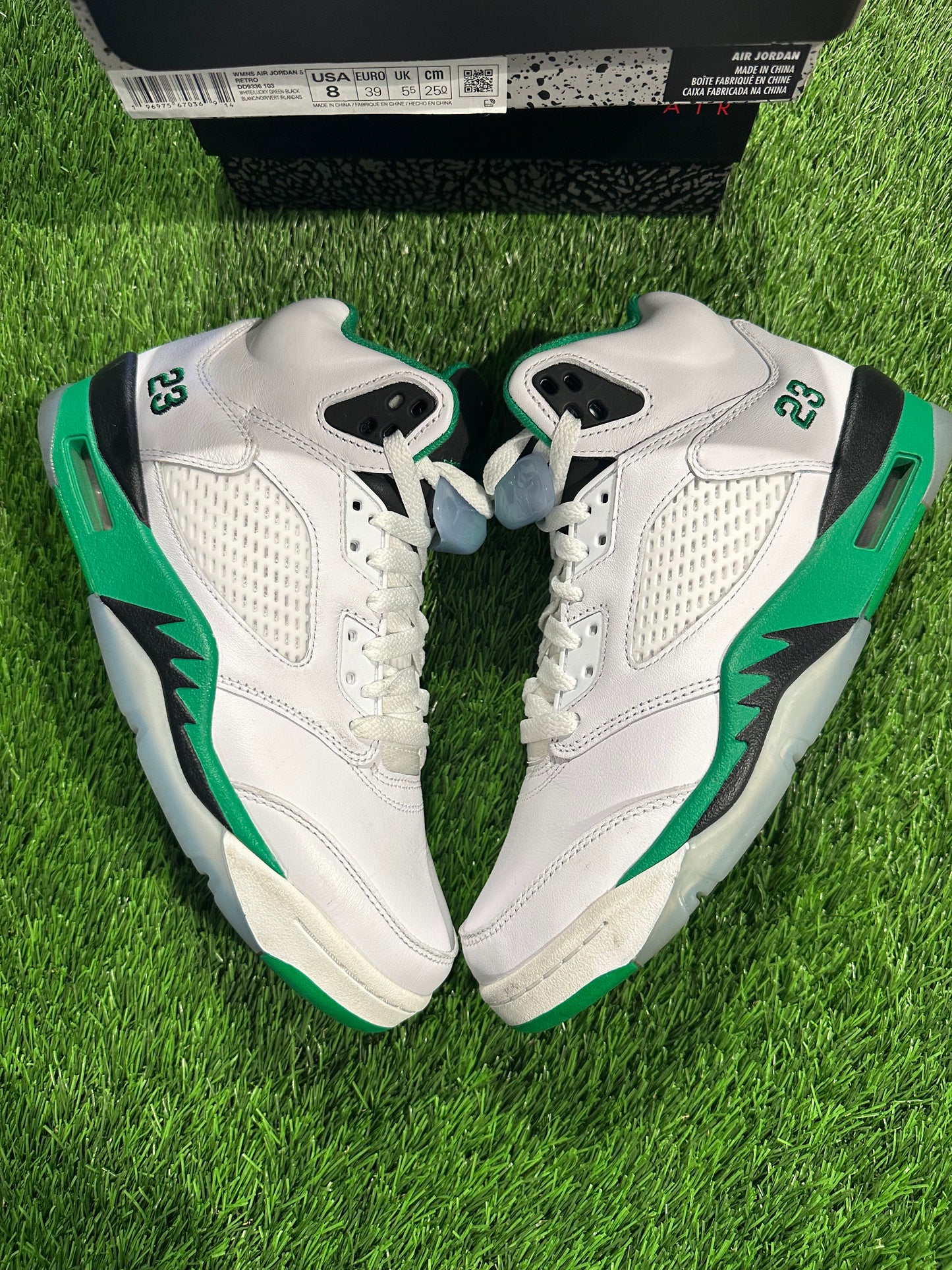 Jordan 5 Retro Lucky Green (Women's)