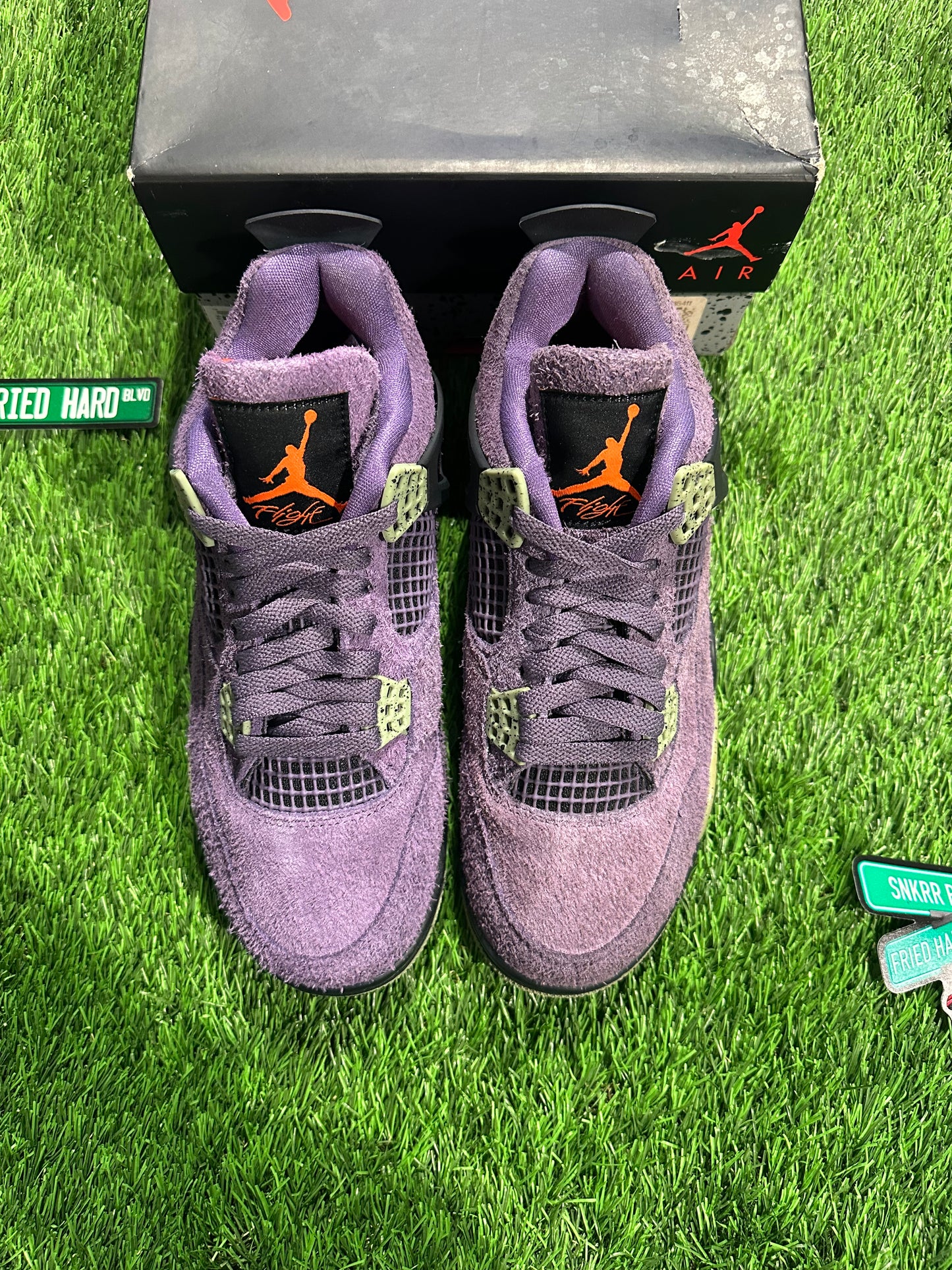 Jordan 4 Retro Canyon Purple (Women's)