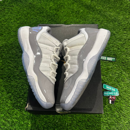 Air Jordan 11 Retro Low GS 'Cement Grey'