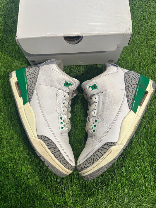 Jordan 3 Retro Lucky Green (Women's)