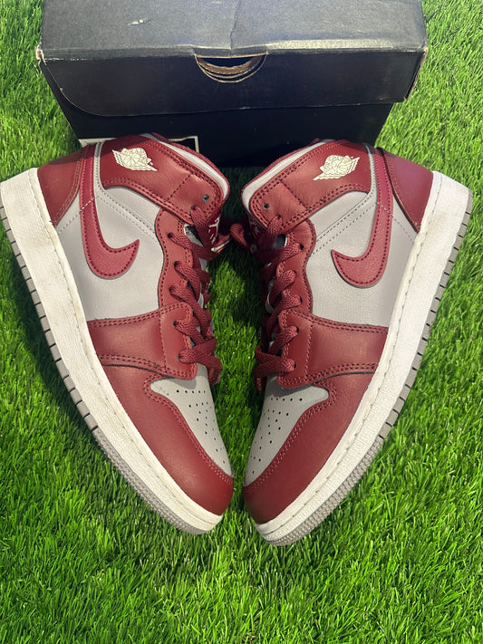 Jordan 1 Mid Cherrywood Red (GS)