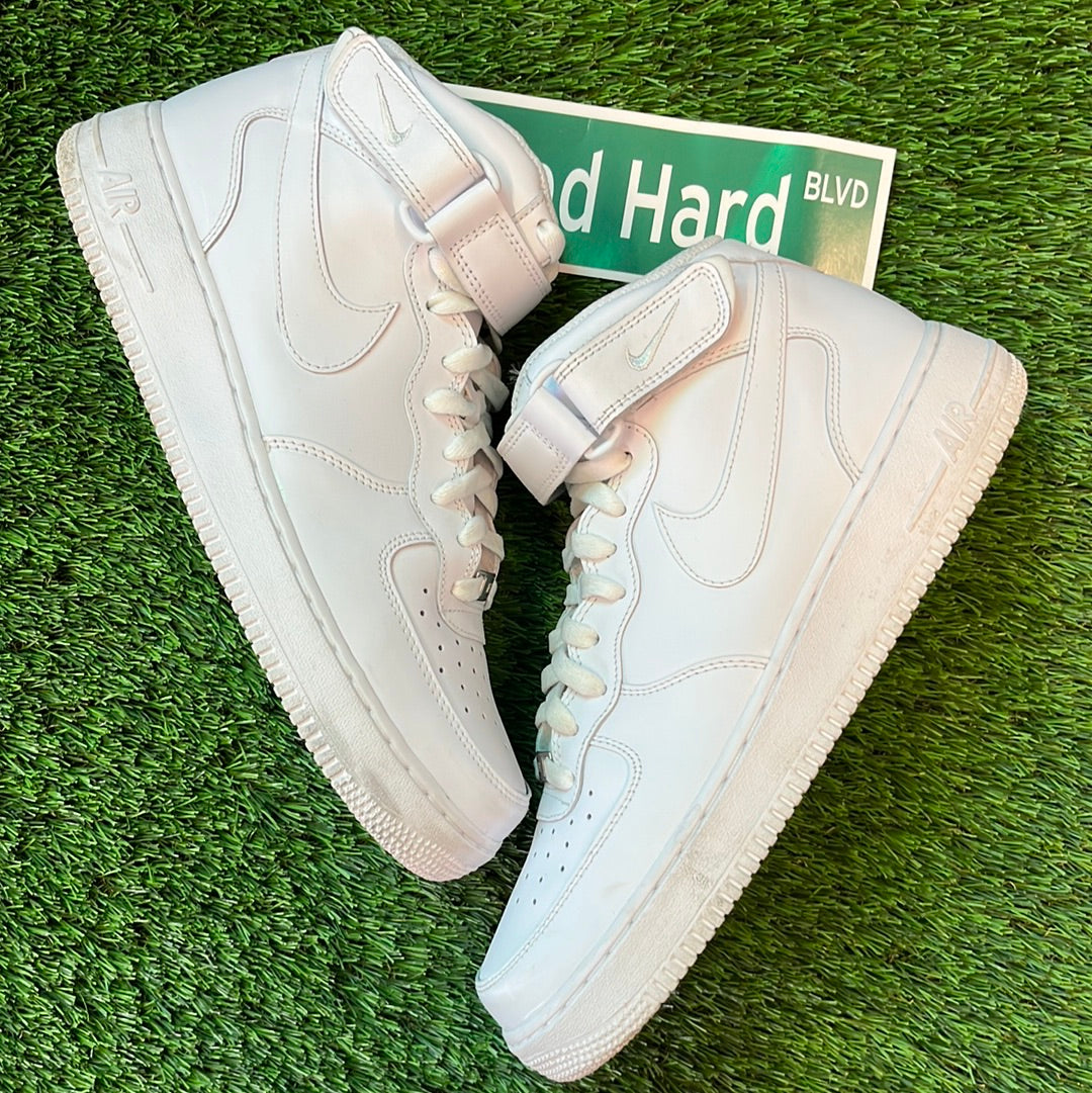 Air Force 1 Mid '07 'Triple White'