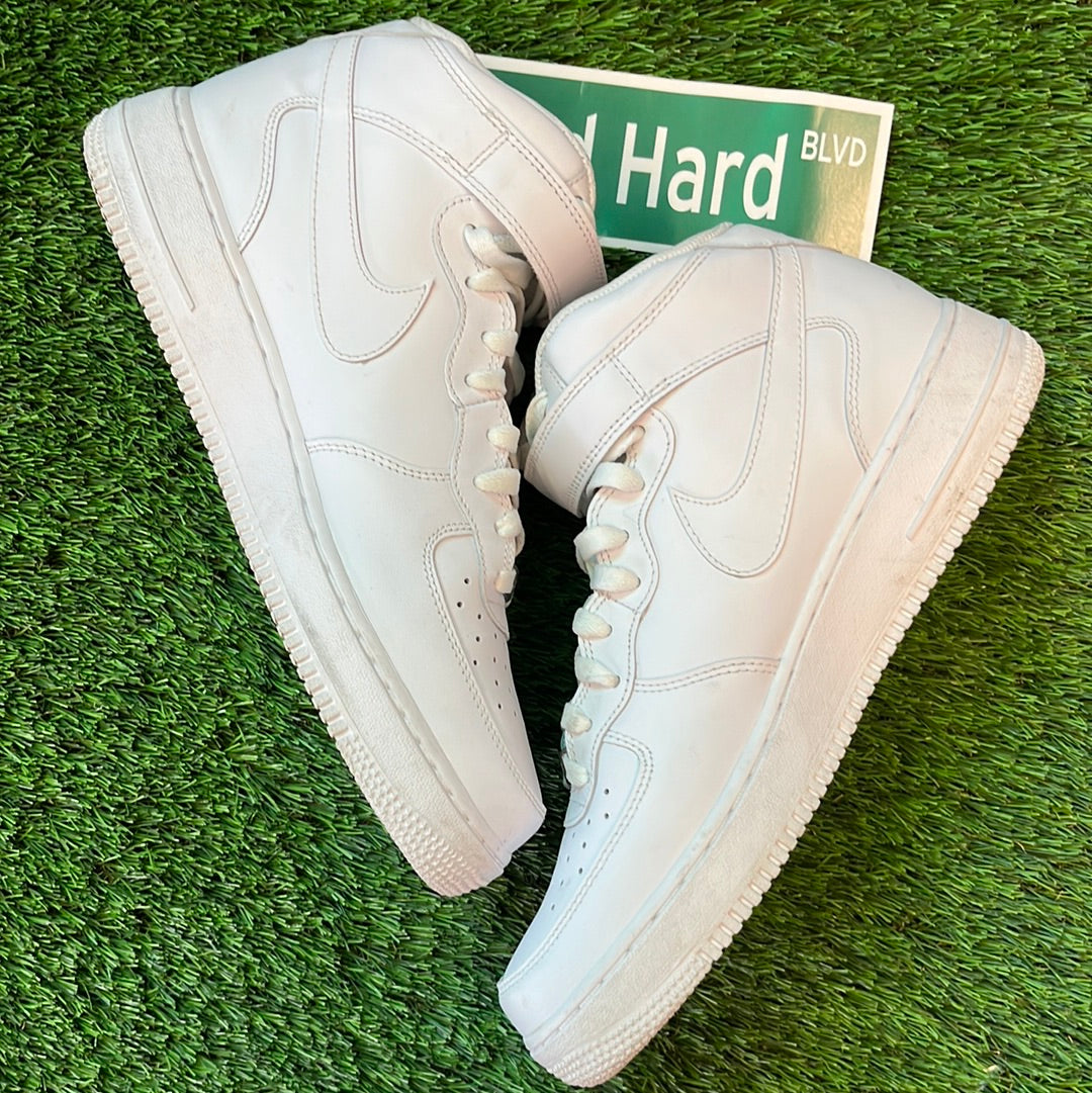 Air Force 1 Mid '07 'Triple White'