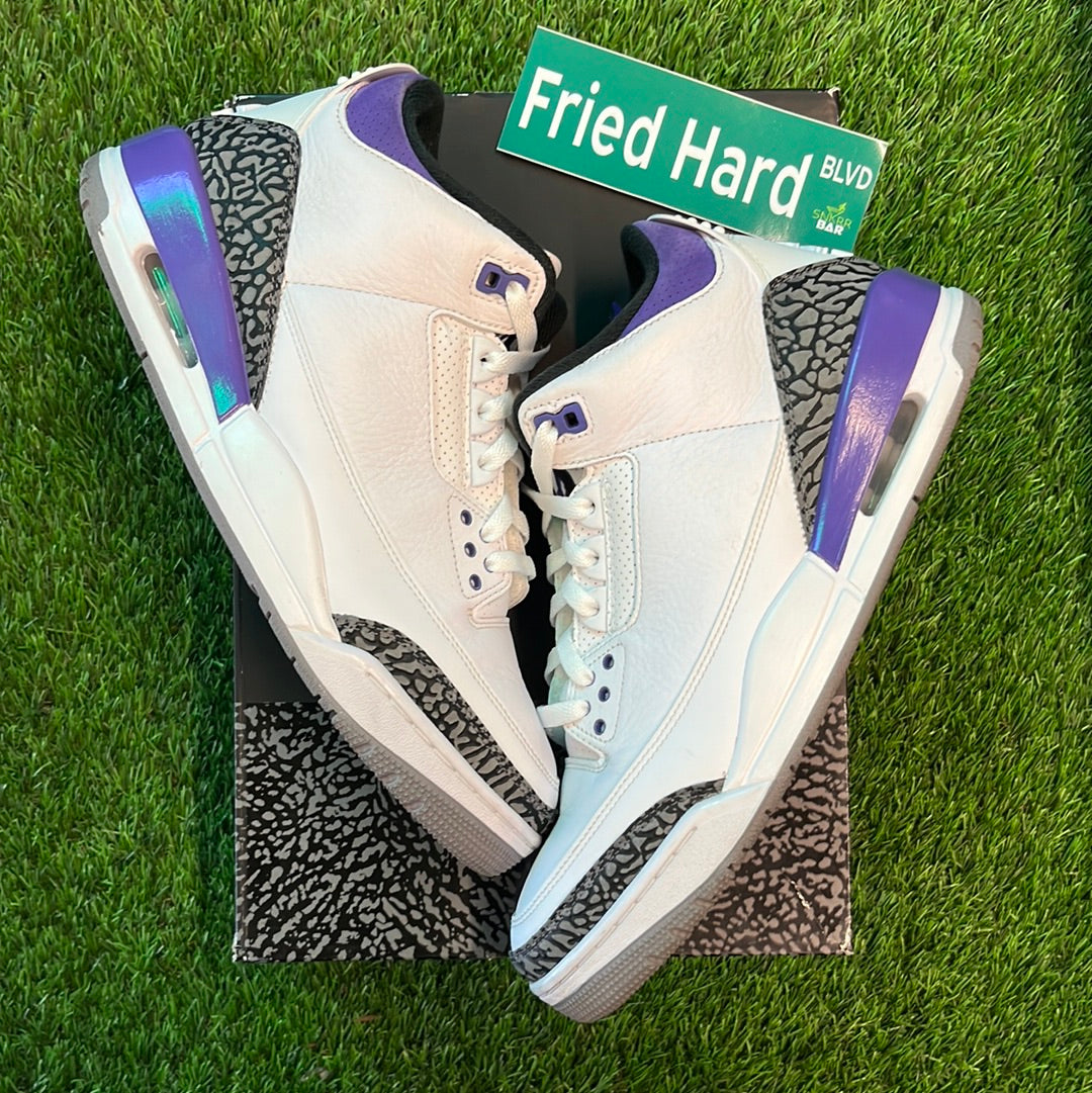 Air Jordan 3 Retro 'Dark Iris'