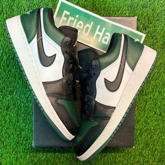 Air Jordan 1 Low GS 'Green Toe'