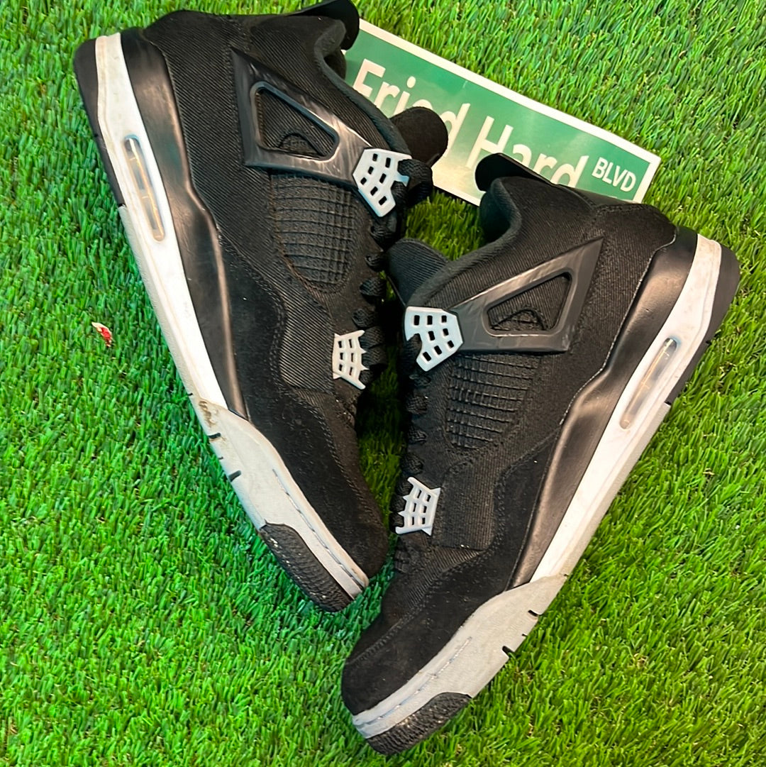 Air Jordan 4 Retro SE 'Black Canvas'