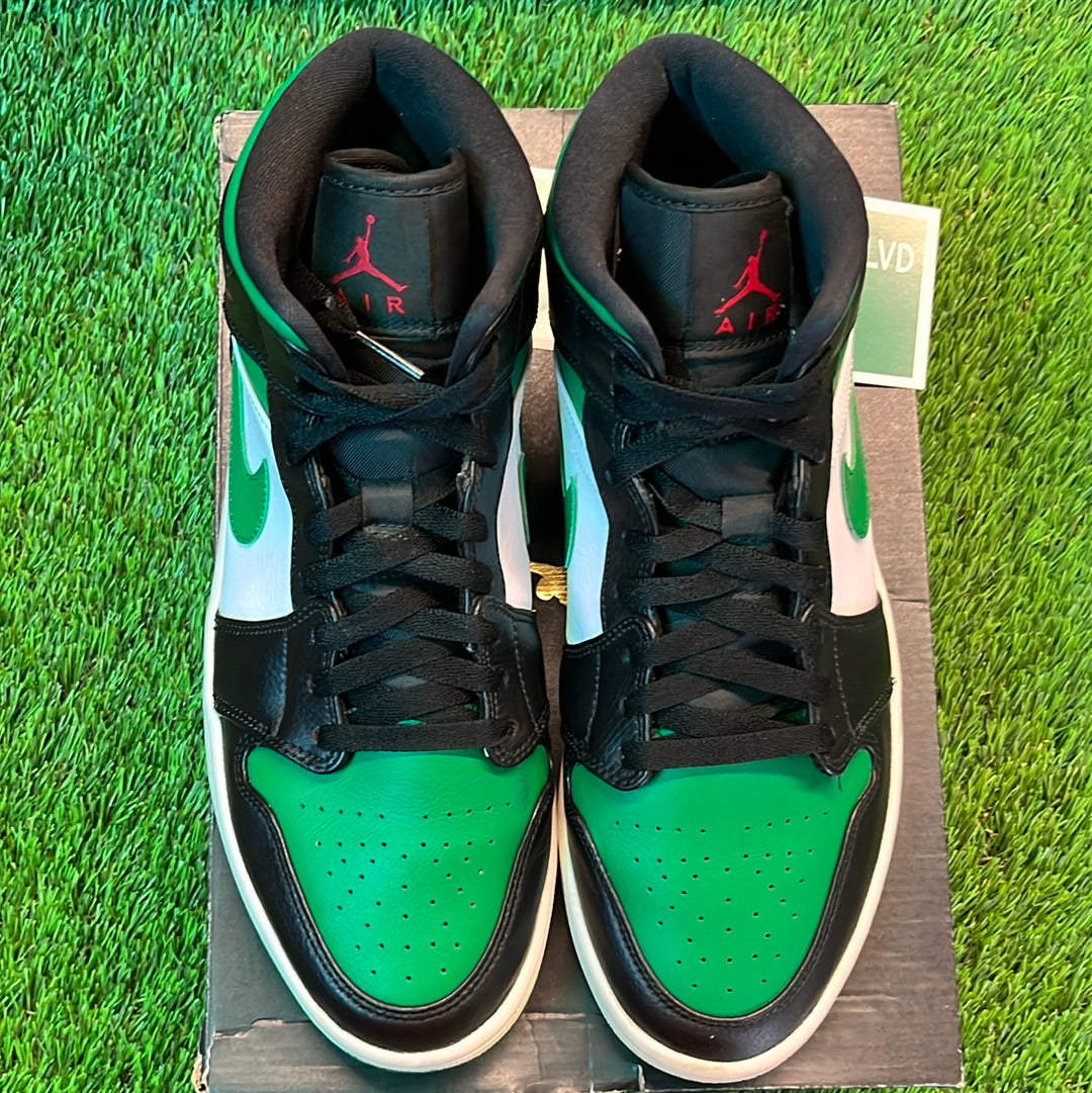 Air Jordan 1 Mid 'Pine Green'