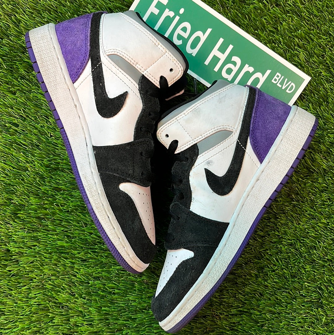 Air Jordan 1 Mid SE GS 'Varsity Purple'