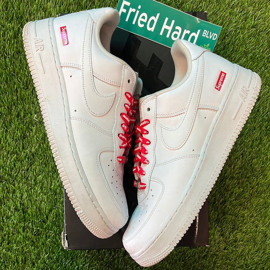 Supreme x Air Force 1 Low 'Box Logo - White'