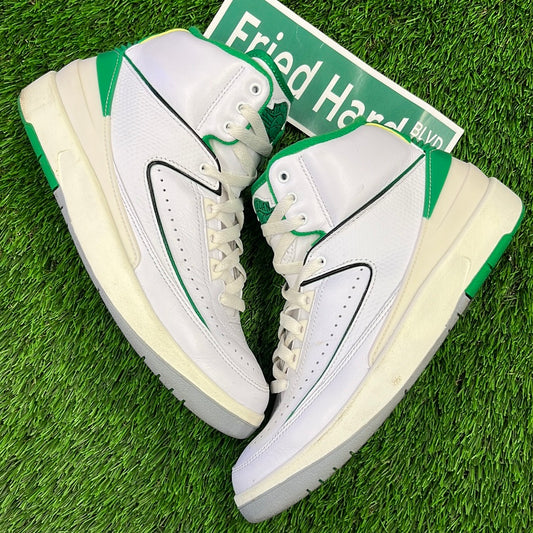 Air Jordan 2 Retro GS 'Lucky Green'