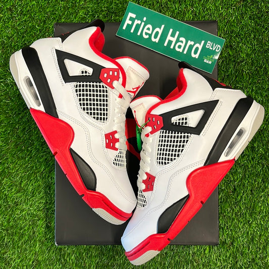 Air Jordan 4 Retro OG GS 'Fire Red' 2020