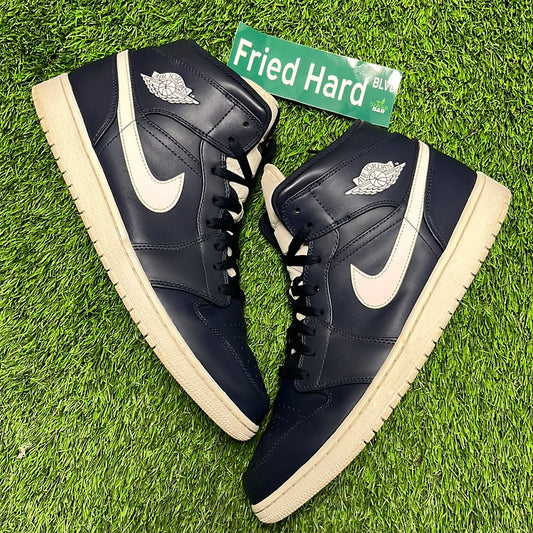 Air Jordan 1 Retro Mid 'Obsidian'