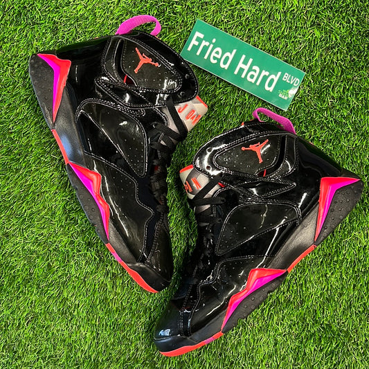 EXCLUSIVE Wmns Air Jordan 7 Retro 'Black Gloss'